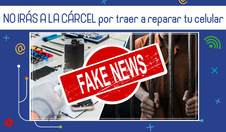 ¡No irás a la cárcel por reparar tu celular!